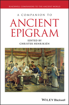 Cover of the book A Companion to Ancient Epigram