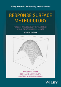 Couverture de l’ouvrage Response Surface Methodology