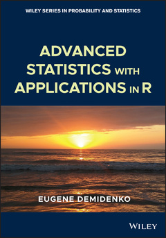 Couverture de l’ouvrage Advanced Statistics with Applications in R
