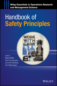 Couverture de l’ouvrage Handbook of Safety Principles
