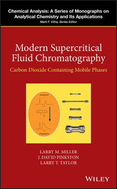 Couverture de l’ouvrage Modern Supercritical Fluid Chromatography