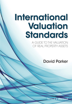 Couverture de l’ouvrage International Valuation Standards
