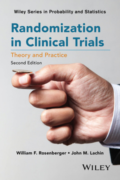 Couverture de l’ouvrage Randomization in Clinical Trials