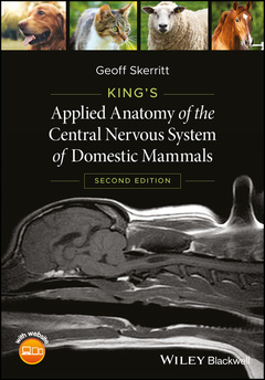 Couverture de l’ouvrage King's Applied Anatomy of the Central Nervous System of Domestic Mammals