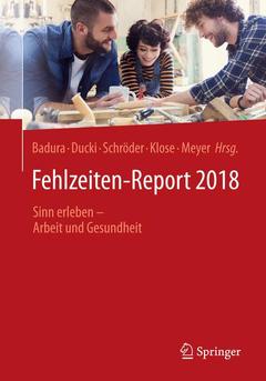 Couverture de l’ouvrage Fehlzeiten-Report 2018