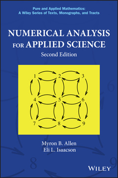 Couverture de l’ouvrage Numerical Analysis for Applied Science