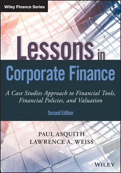 Couverture de l’ouvrage Lessons in Corporate Finance