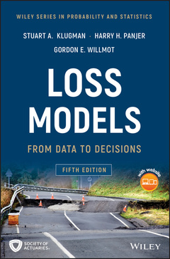 Couverture de l’ouvrage Loss Models: From Data to Decisions, 5e Student Solutions Manual