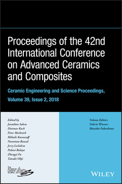 Couverture de l’ouvrage Proceedings of the 42nd International Conference on Advanced Ceramics and Composites, Volume 39, Issue 2