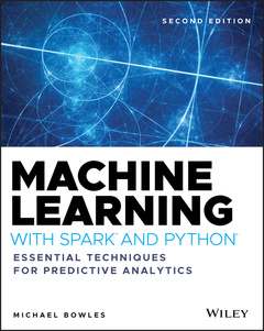 Couverture de l’ouvrage Machine Learning with Spark and Python