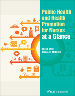 Couverture de l’ouvrage Public Health and Health Promotion for Nurses at a Glance
