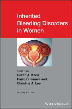Couverture de l’ouvrage Inherited Bleeding Disorders in Women