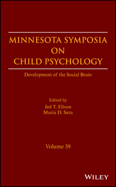Couverture de l’ouvrage Minnesota Symposia on Child Psychology 
