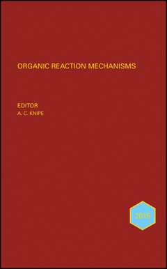 Couverture de l’ouvrage Organic Reaction Mechanisms 2015