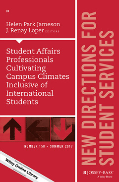 Couverture de l’ouvrage Student Affairs Professionals Cultivating Campus Climates Inclusive of International Students 