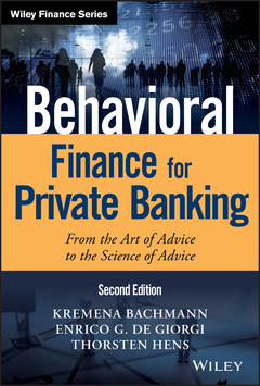 Couverture de l’ouvrage Behavioral Finance for Private Banking