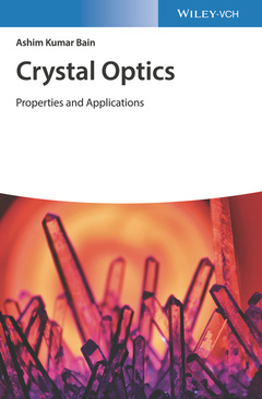 Couverture de l’ouvrage Crystal Optics: Properties and Applications