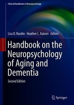 Cover of the book Handbook on the Neuropsychology of Aging and Dementia