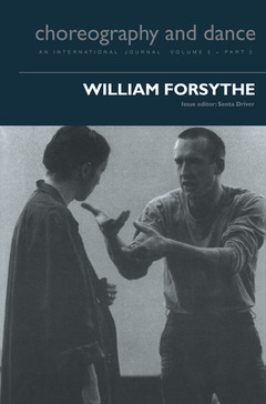 Couverture de l’ouvrage William Forsythe