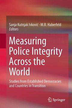 Couverture de l’ouvrage Measuring Police Integrity Across the World