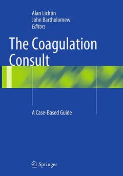 Couverture de l’ouvrage The Coagulation Consult