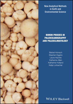 Couverture de l’ouvrage Boron Proxies in Paleoceanography and Paleoclimatology