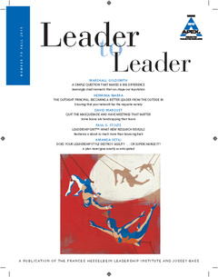 Couverture de l’ouvrage Leader to Leader (LTL), Volume 78 , Fall 2015 