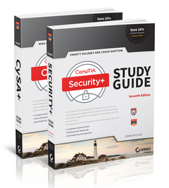 Couverture de l’ouvrage CompTIA Complete Cybersecurity Study Guide 2-Book Set 
