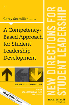 Couverture de l’ouvrage A Competency-Based Approach for Student Leadership Development