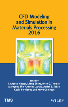 Couverture de l’ouvrage CFD Modeling and Simulation in Materials Processing 2016 