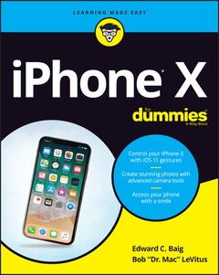 Couverture de l’ouvrage iPhone X For Dummies