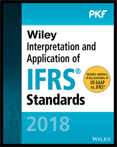 Cover of the book Wiley Interpretation and Application of IFRS Standards 