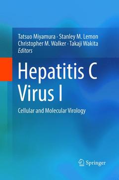 Couverture de l’ouvrage Hepatitis C Virus I