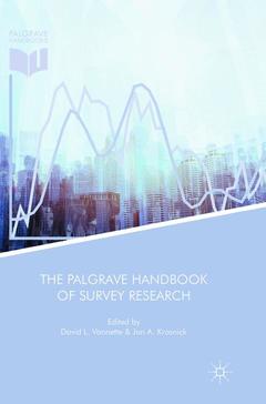 Couverture de l’ouvrage The Palgrave Handbook of Survey Research