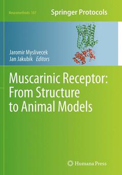 Couverture de l’ouvrage Muscarinic Receptor: From Structure to Animal Models