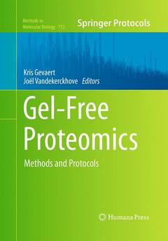 Couverture de l’ouvrage Gel-Free Proteomics