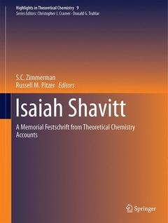 Couverture de l’ouvrage Isaiah Shavitt