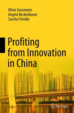 Cover of the book Profiting from Innovation in China