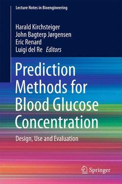 Couverture de l’ouvrage Prediction Methods for Blood Glucose Concentration