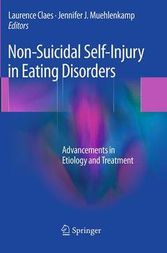 Couverture de l’ouvrage Non-Suicidal Self-Injury in Eating Disorders