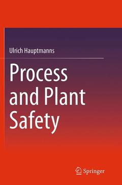 Couverture de l’ouvrage Process and Plant Safety