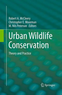 Couverture de l’ouvrage Urban Wildlife Conservation