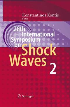 Couverture de l’ouvrage 28th International Symposium on Shock Waves