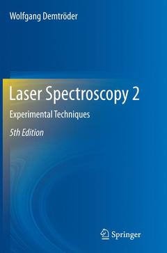Couverture de l’ouvrage Laser Spectroscopy 2