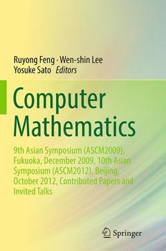 Couverture de l’ouvrage Computer Mathematics