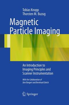Couverture de l’ouvrage Magnetic Particle Imaging