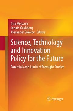 Couverture de l’ouvrage Science, Technology and Innovation Policy for the Future