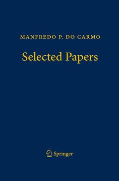 Couverture de l’ouvrage Manfredo P. do Carmo – Selected Papers