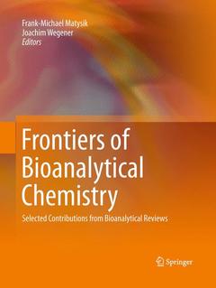 Couverture de l’ouvrage Frontiers of Bioanalytical Chemistry