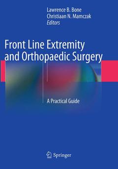 Couverture de l’ouvrage Front Line Extremity and Orthopaedic Surgery